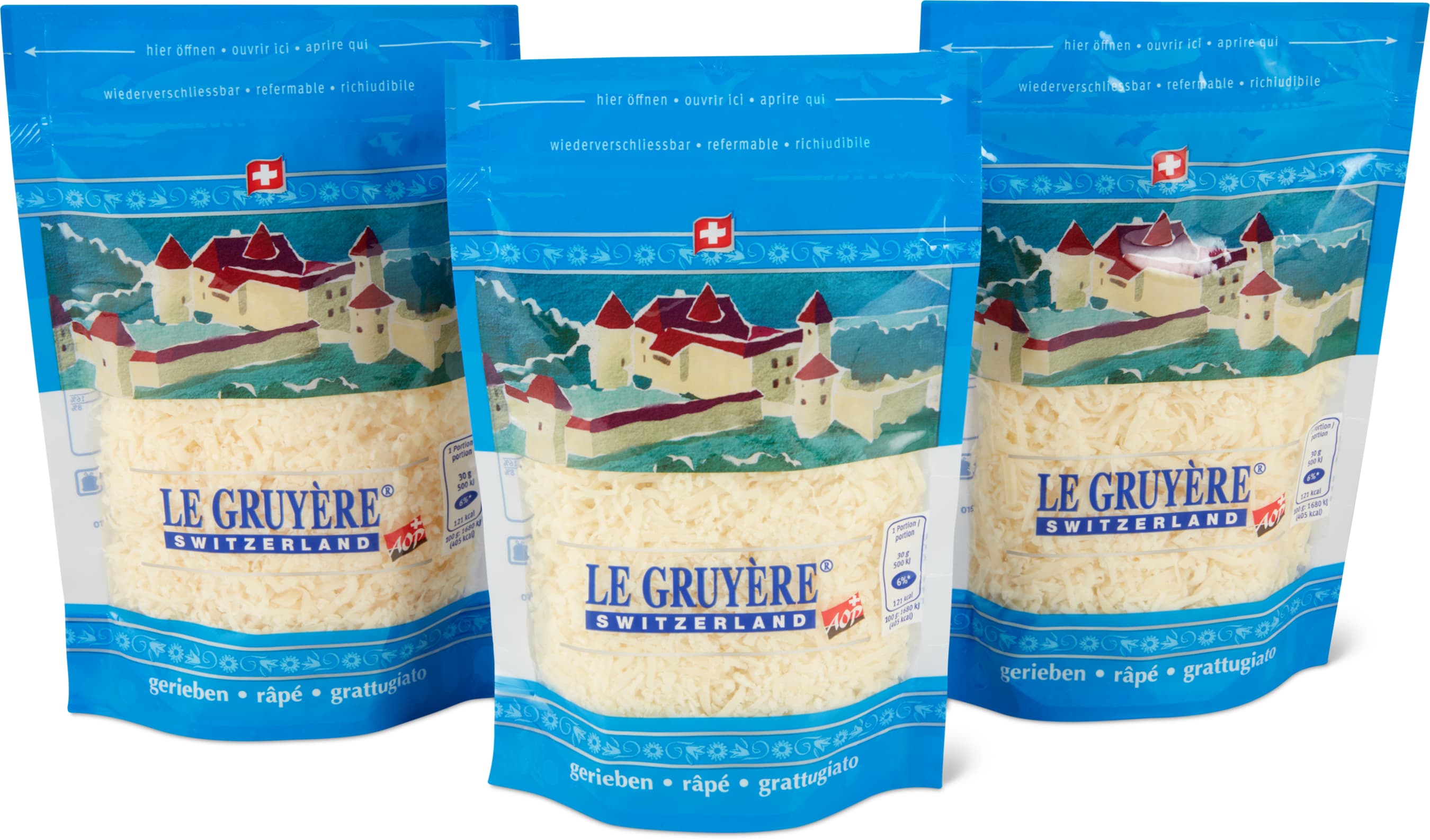 Grated cheese